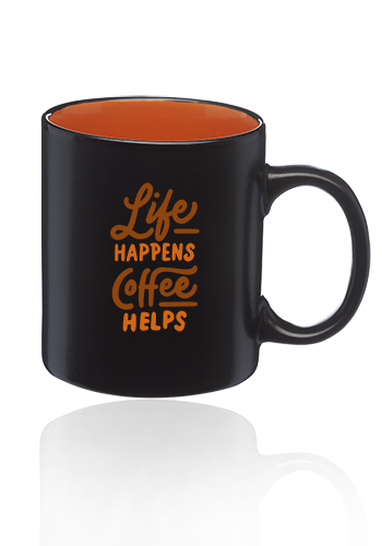 11 oz. Matte Two-Tone Coffee Mugs 21