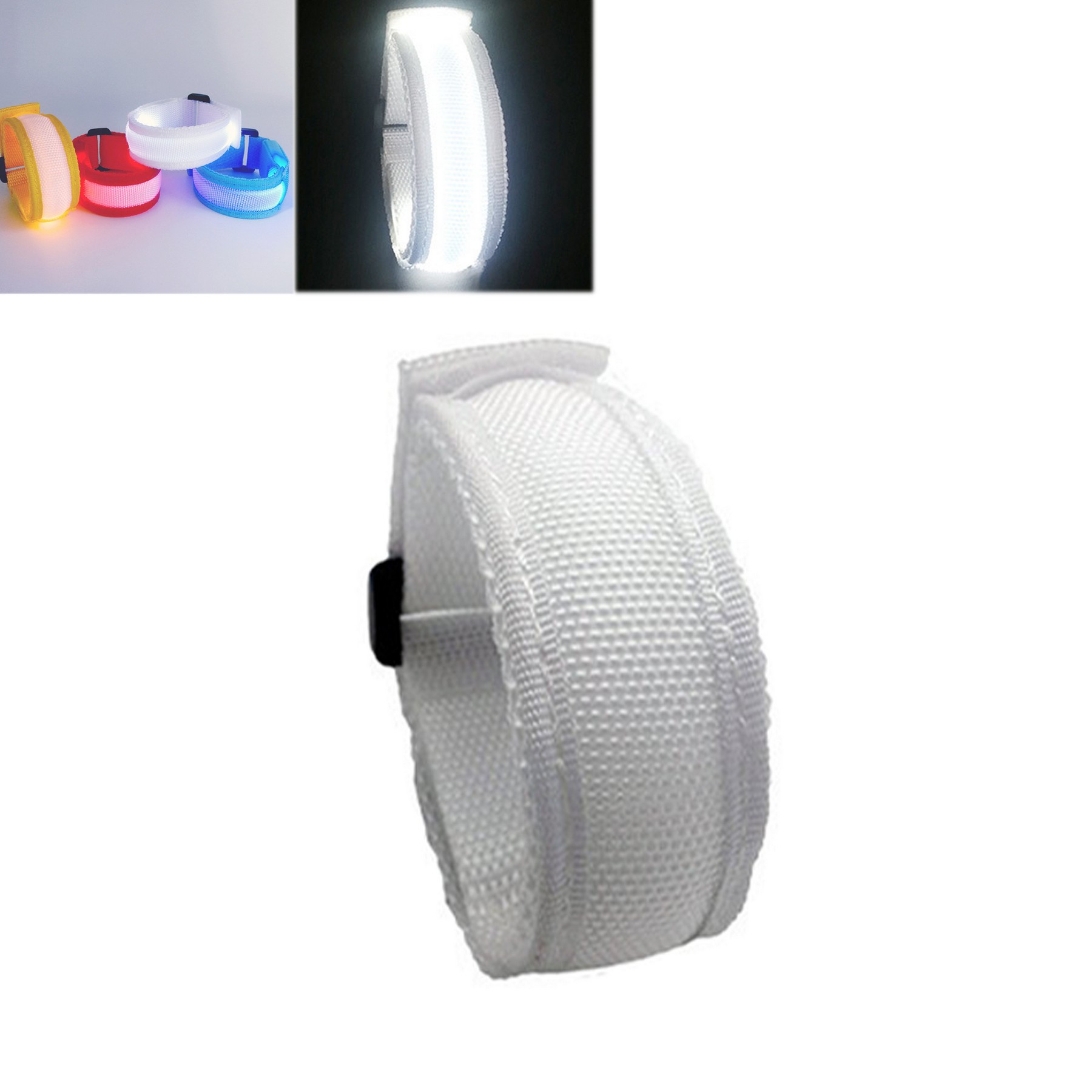 LED Light Up Bracelet Glow In The Dark Wristbands 4