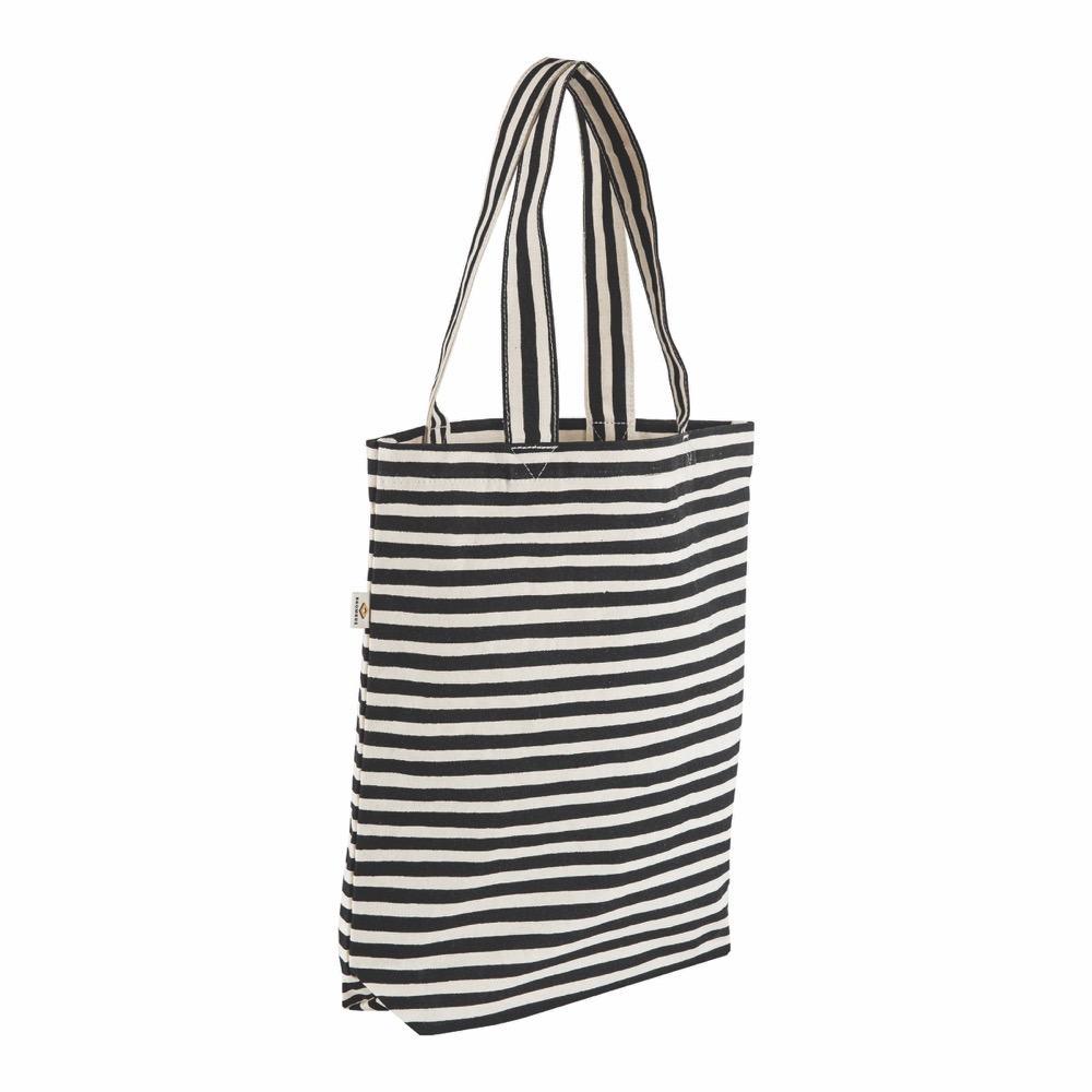 10 Oz. Super Heavy Canvas Stripe Alto Tote 10