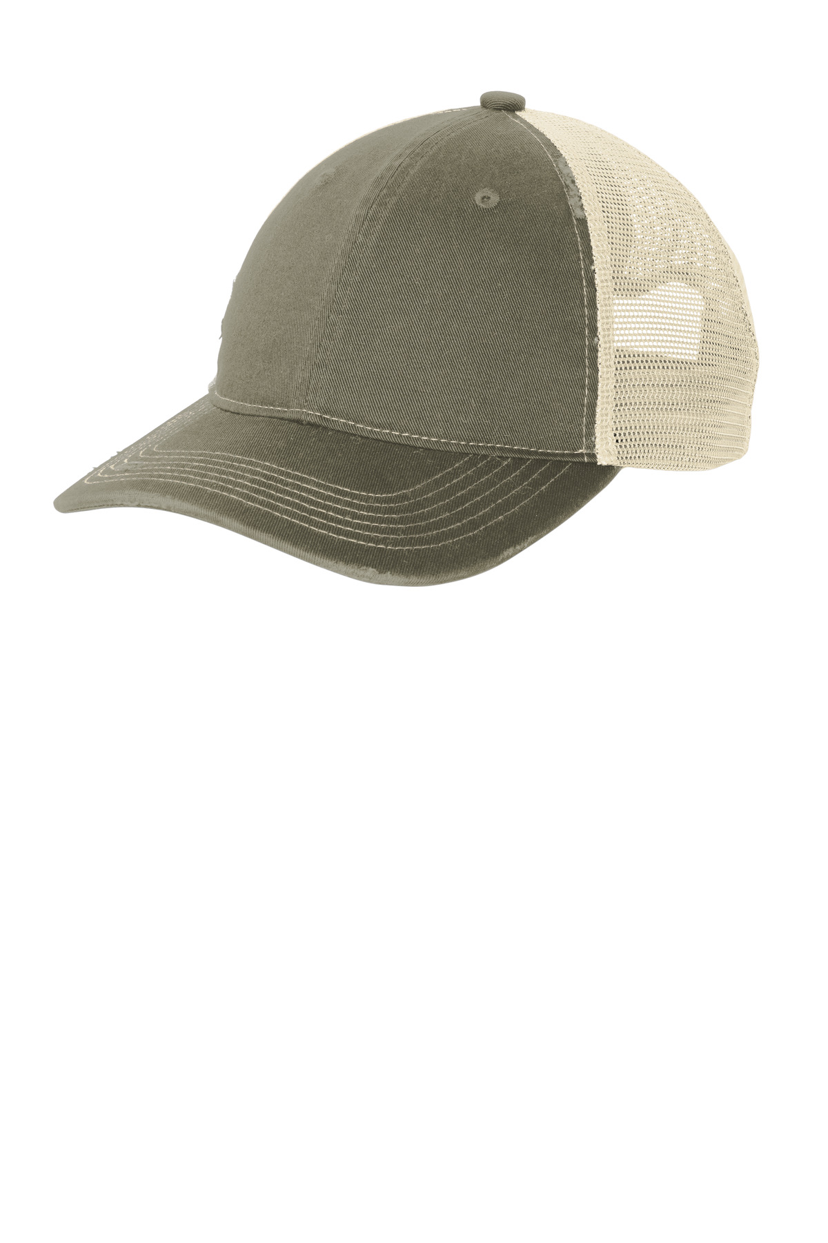 Port Authority Distressed Mesh Back Cap C600 17