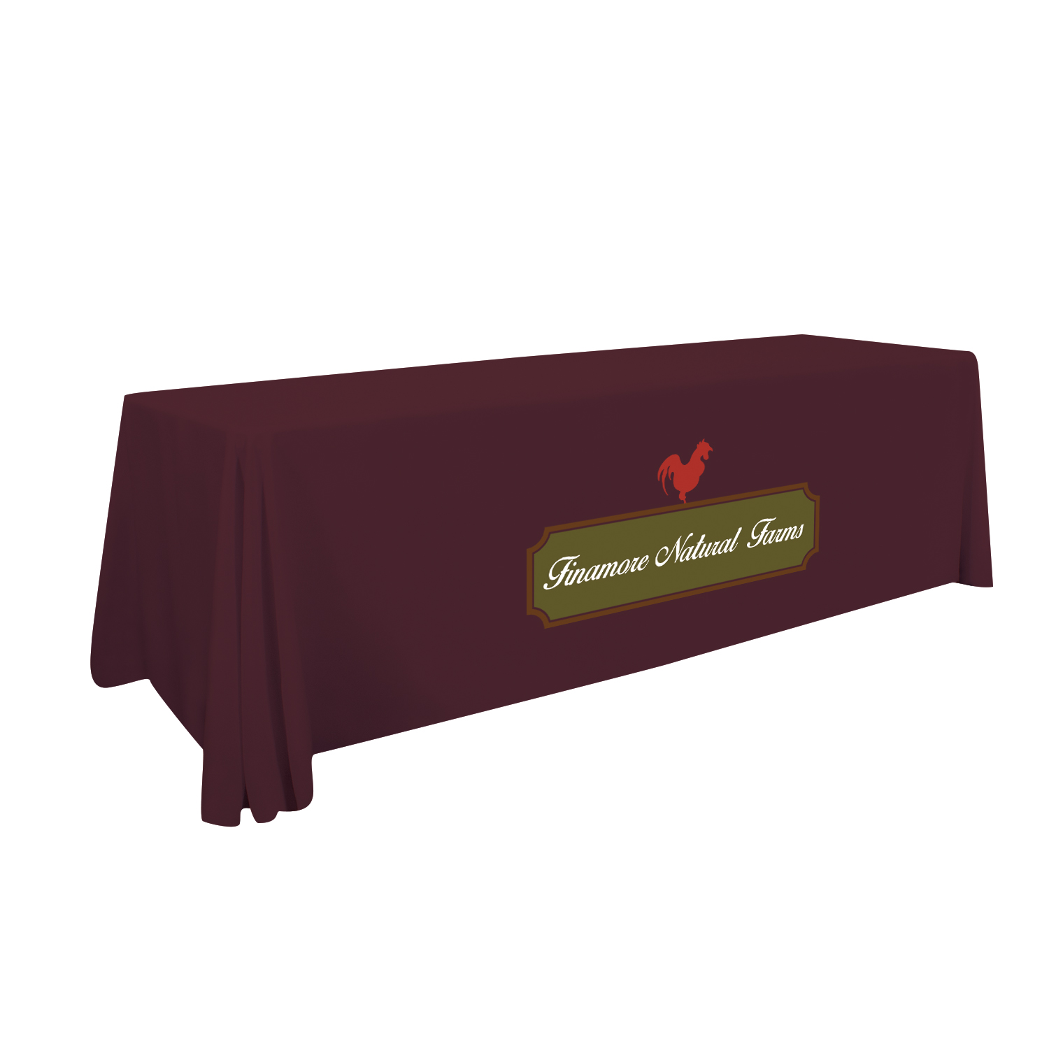 8' Standard Table Throw (Full-Color Front Only) 2