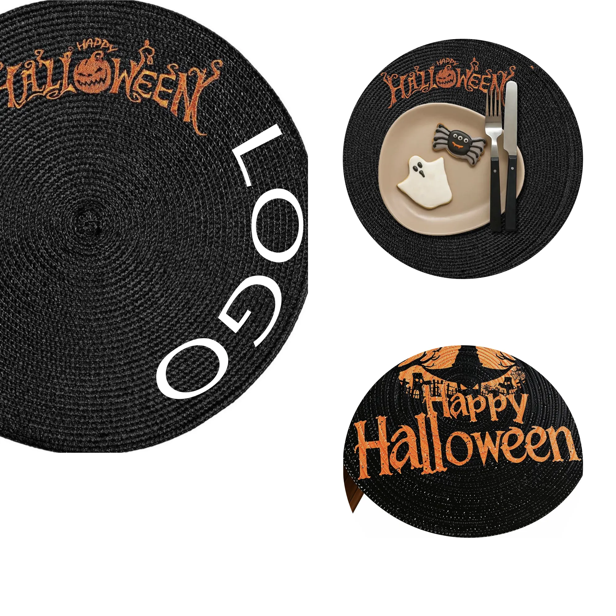 MOQ 50 PCS Halloween Table Mat 2