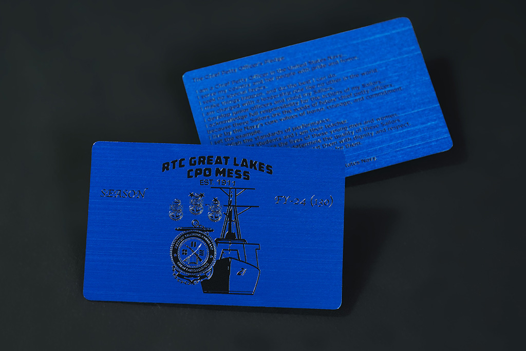 Aluminum Business Cards 13