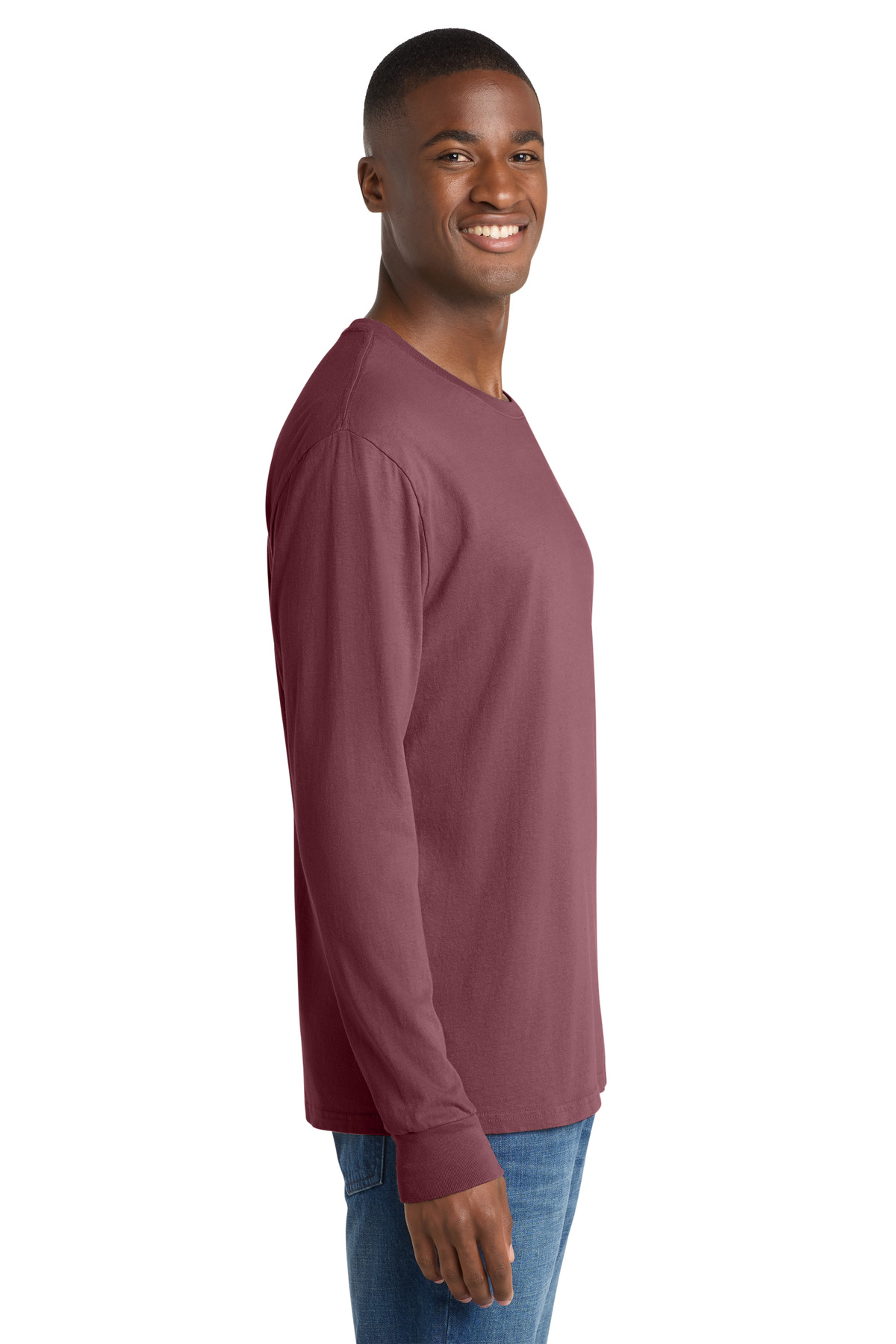Port & Co Beach Wash Garment-Dyed Long Sleeve Tee PC099LS 38