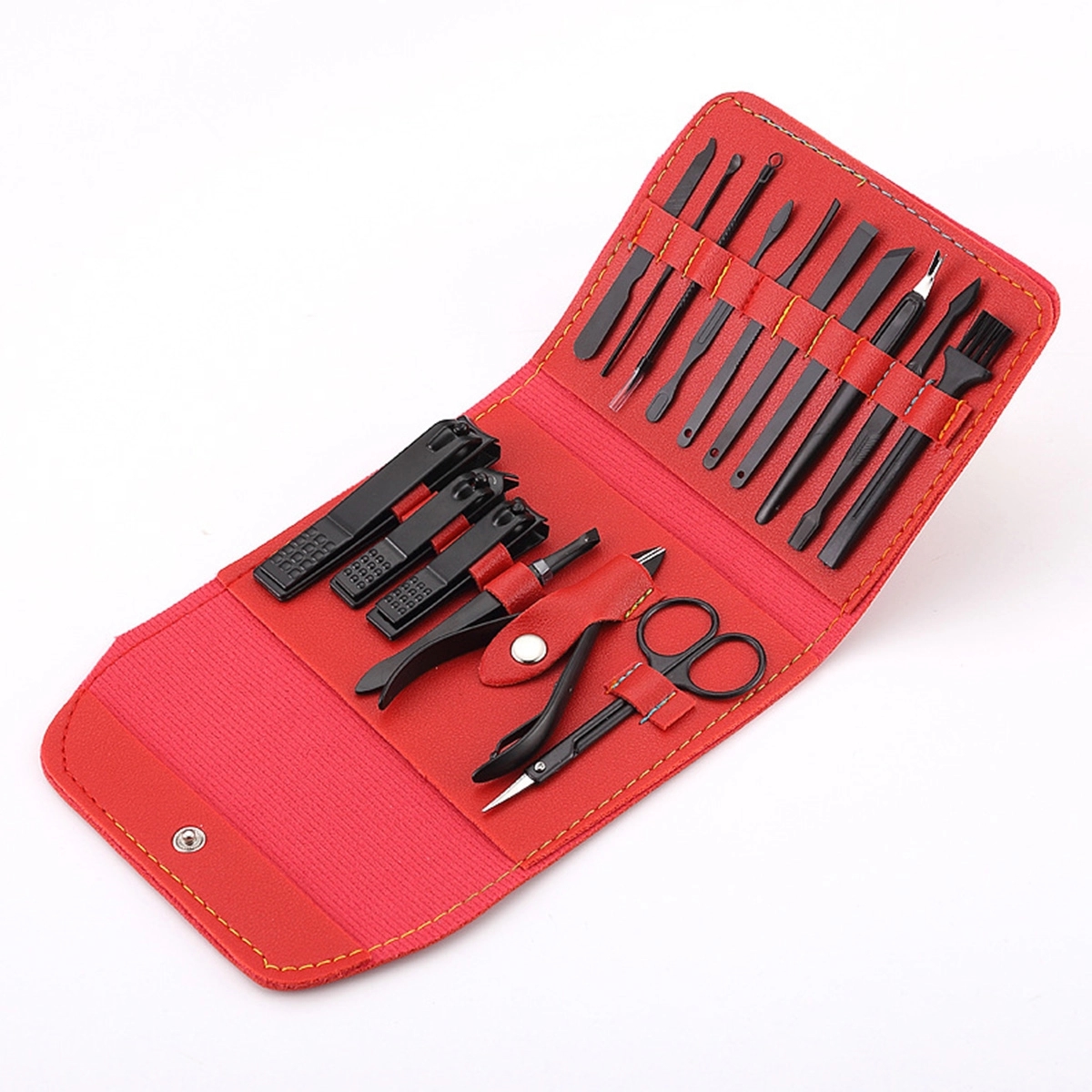 16 In 1 Professional Portable Manicure Nail Set with PU Case 2