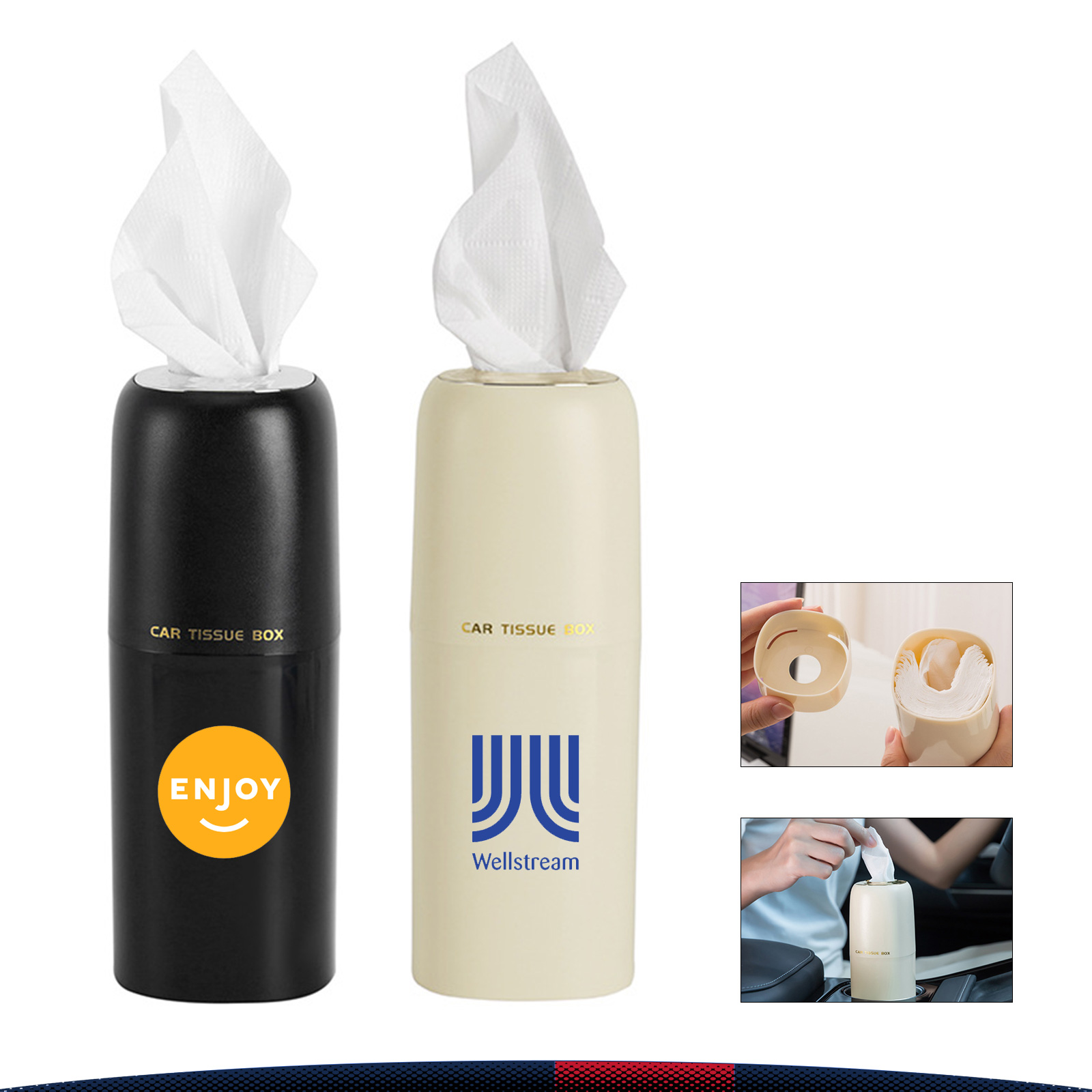 Adjustable Car Tissue Box 3
