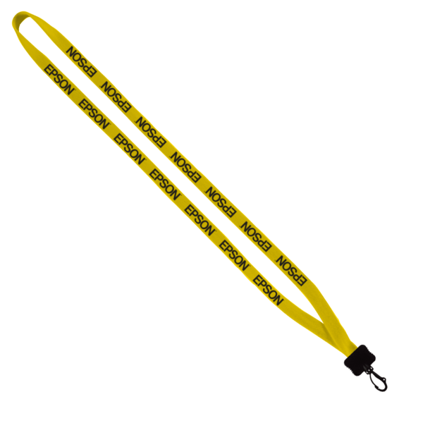1/2" Cotton Lanyard with Plastic Clamshell & Swivel Snap Hook 14