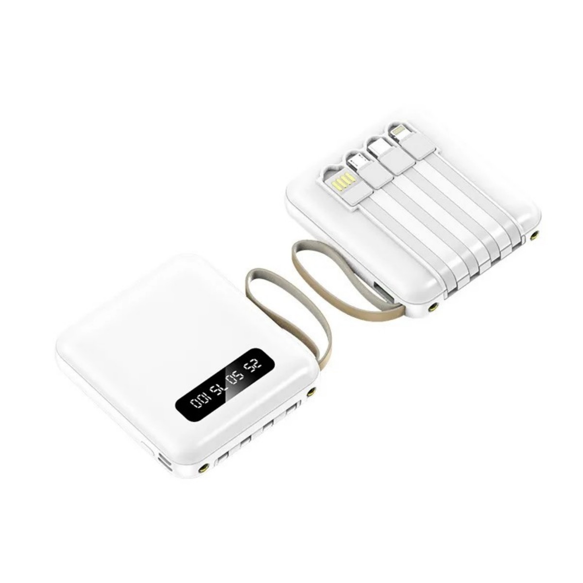 10000mAh Portable Charger with Dual LED Lights 3