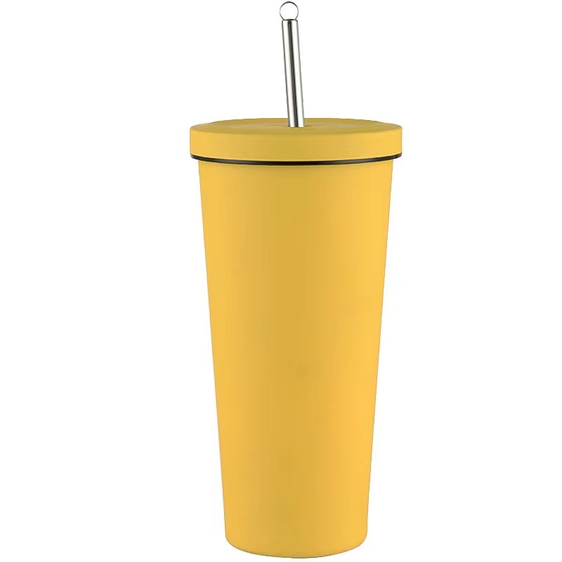 24 Oz. Stainless Steel Tumbler with Straw 3