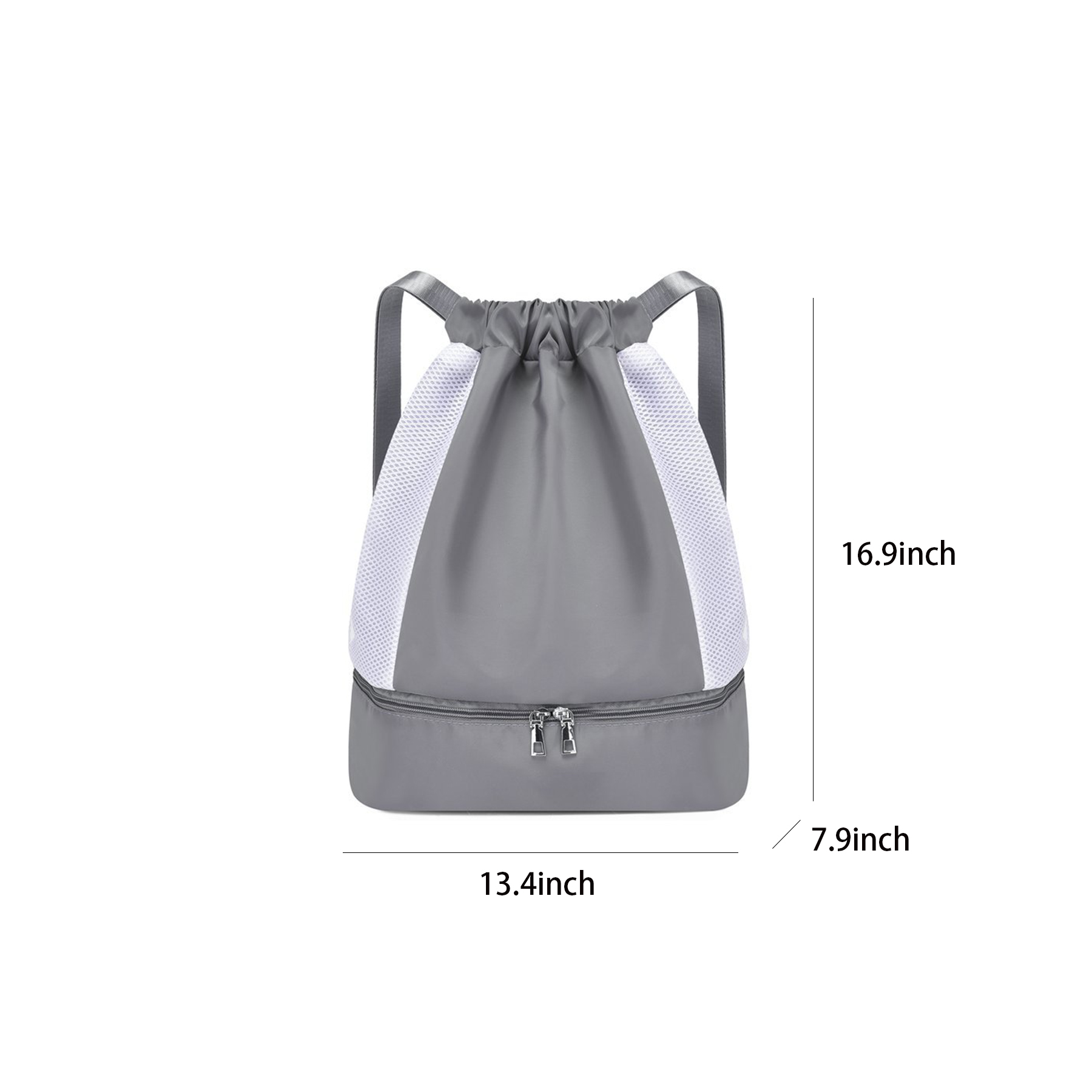 Nylon Waterproof Drawstring Backpack 3