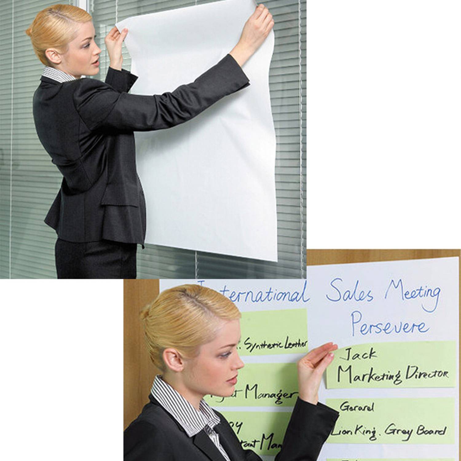 Magic Whiteboard Sheets Stick on Wall 4