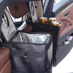 Car Trash Can With Lid 6