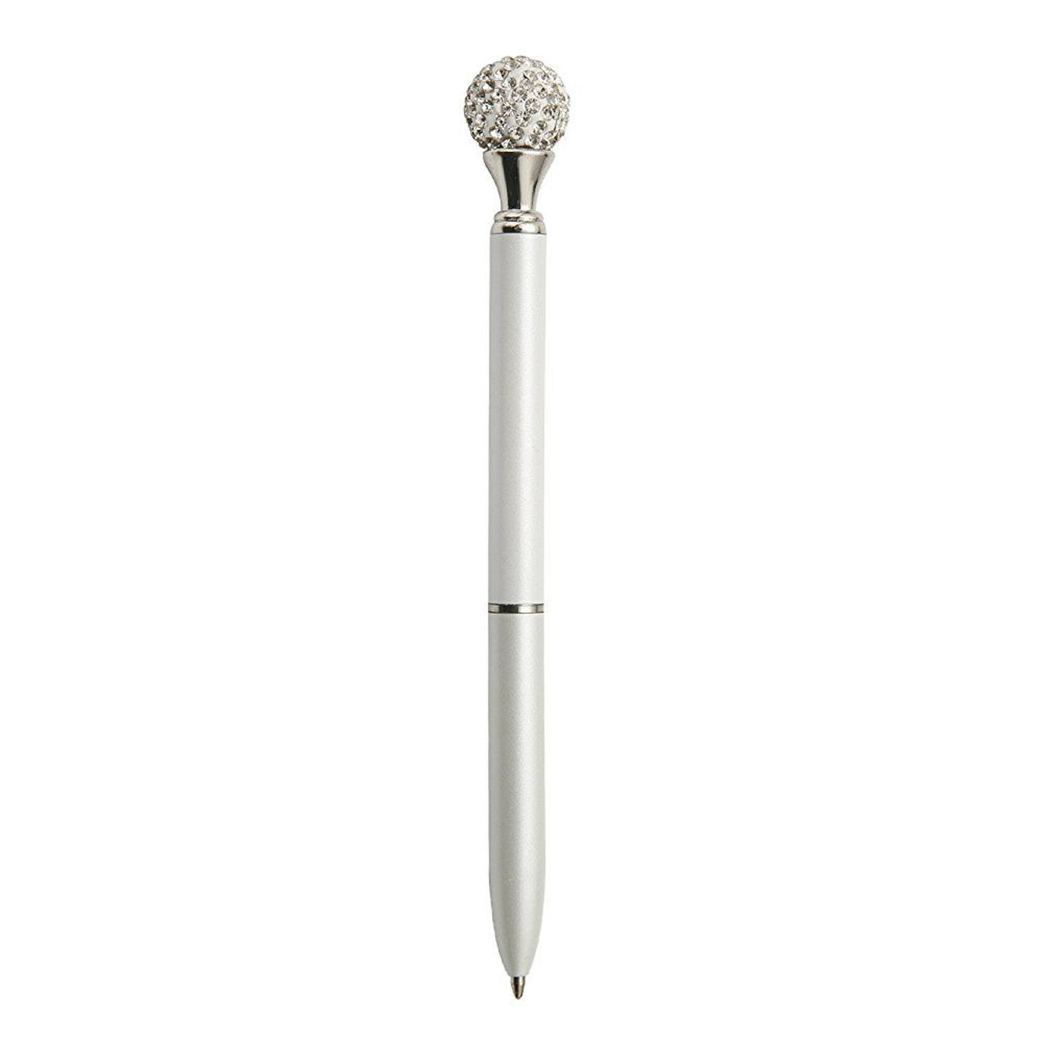 Metal Rotary Diamond Ball Pen w/ Box 10