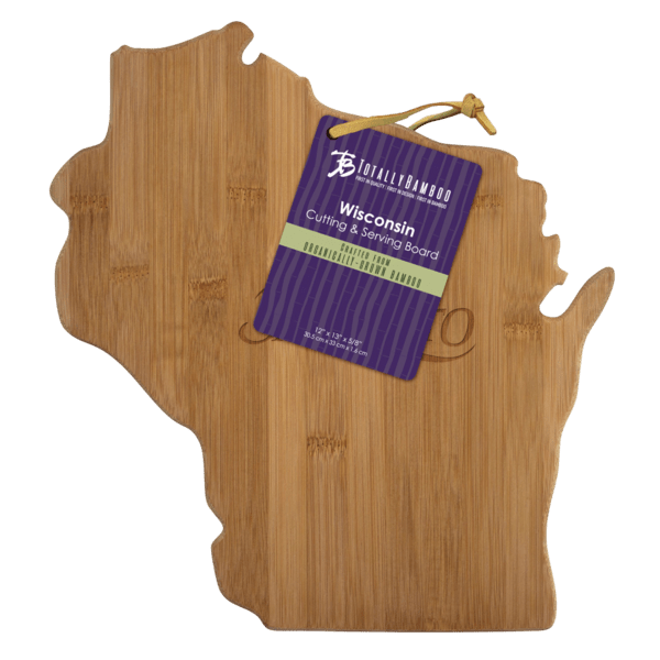 U.S. State Shaped Bamboo Cutting and Serving Boards 325