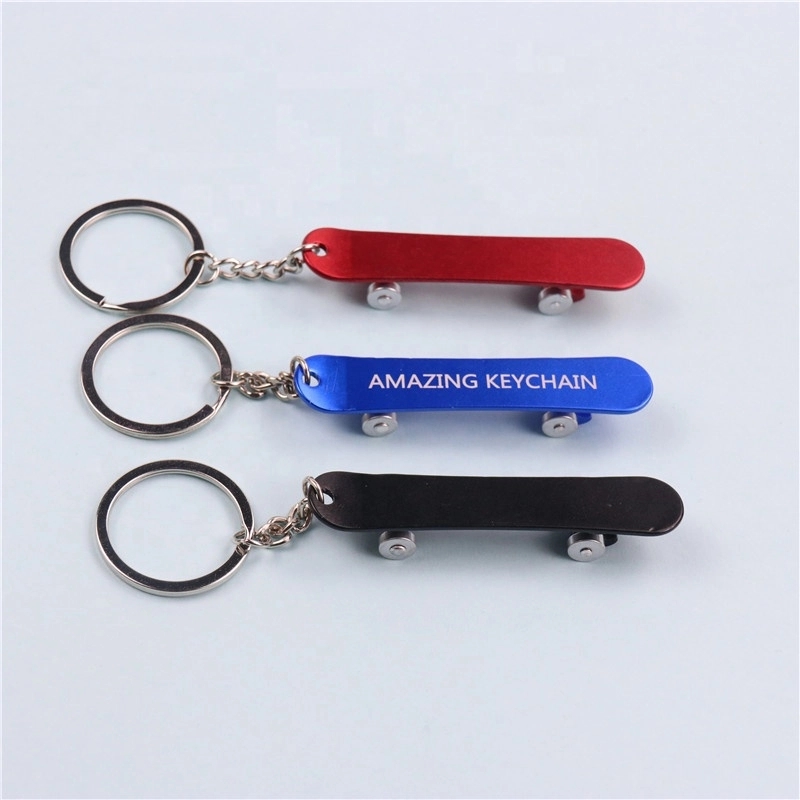 Finger Skateboard Keychain with Opener 5
