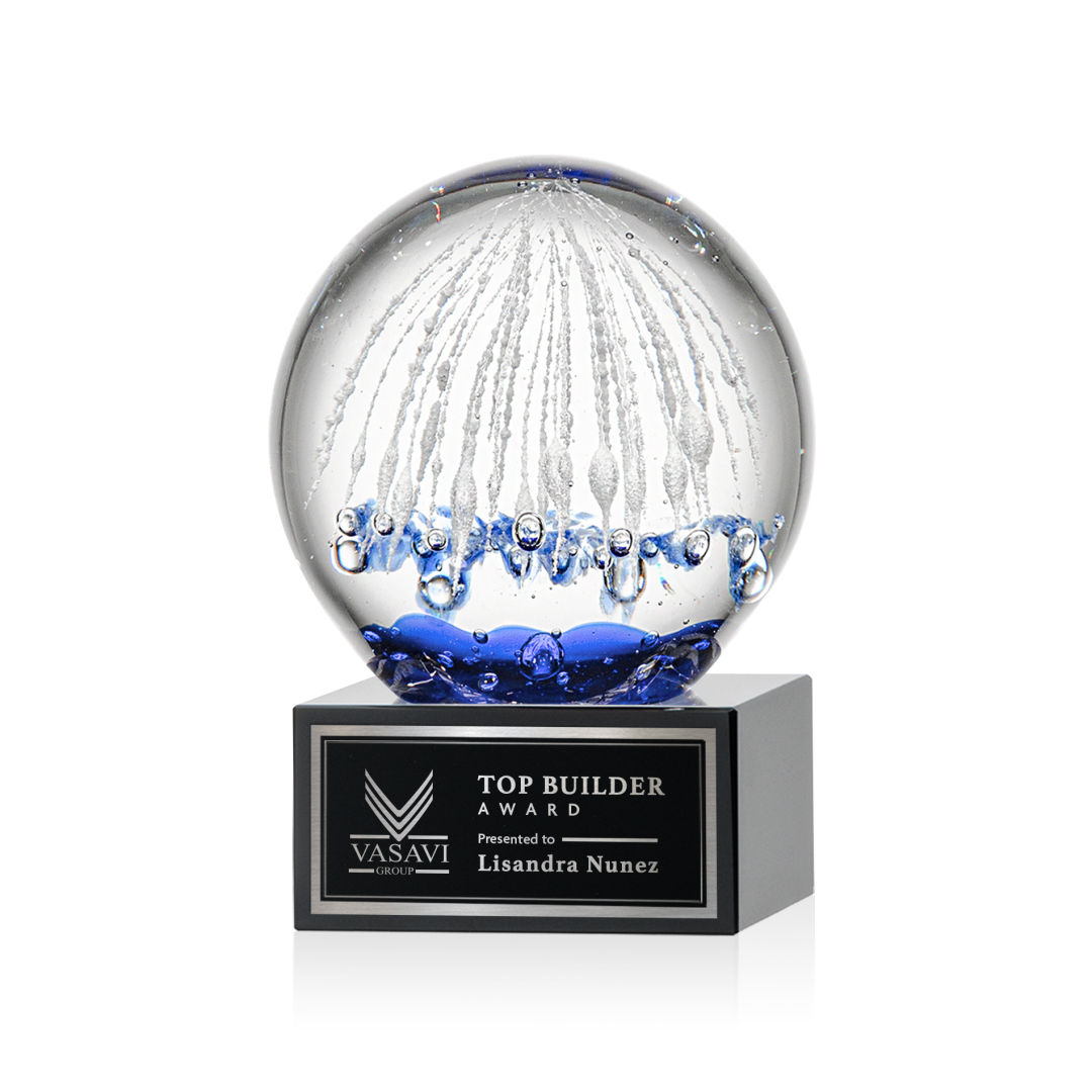 Starburst Award on Hancock Base - Black 2
