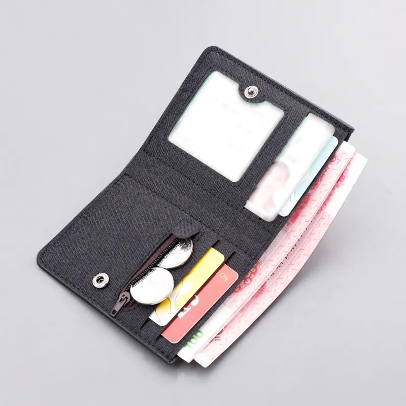 Portable Canvas Wallet 7