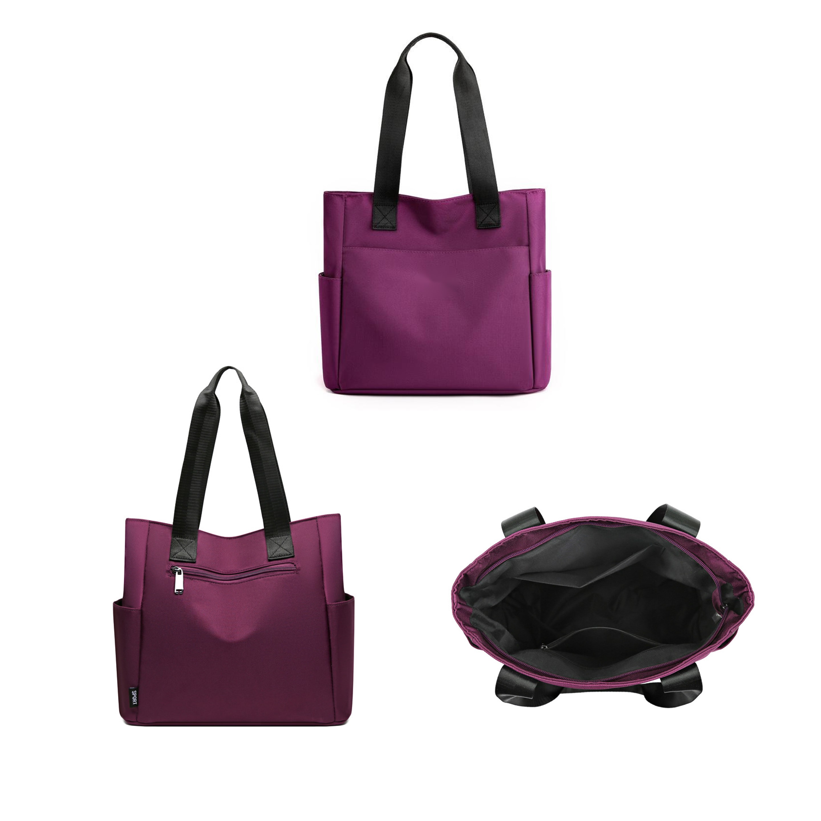 Nylon Shoulder Bag (Direct Import) 4