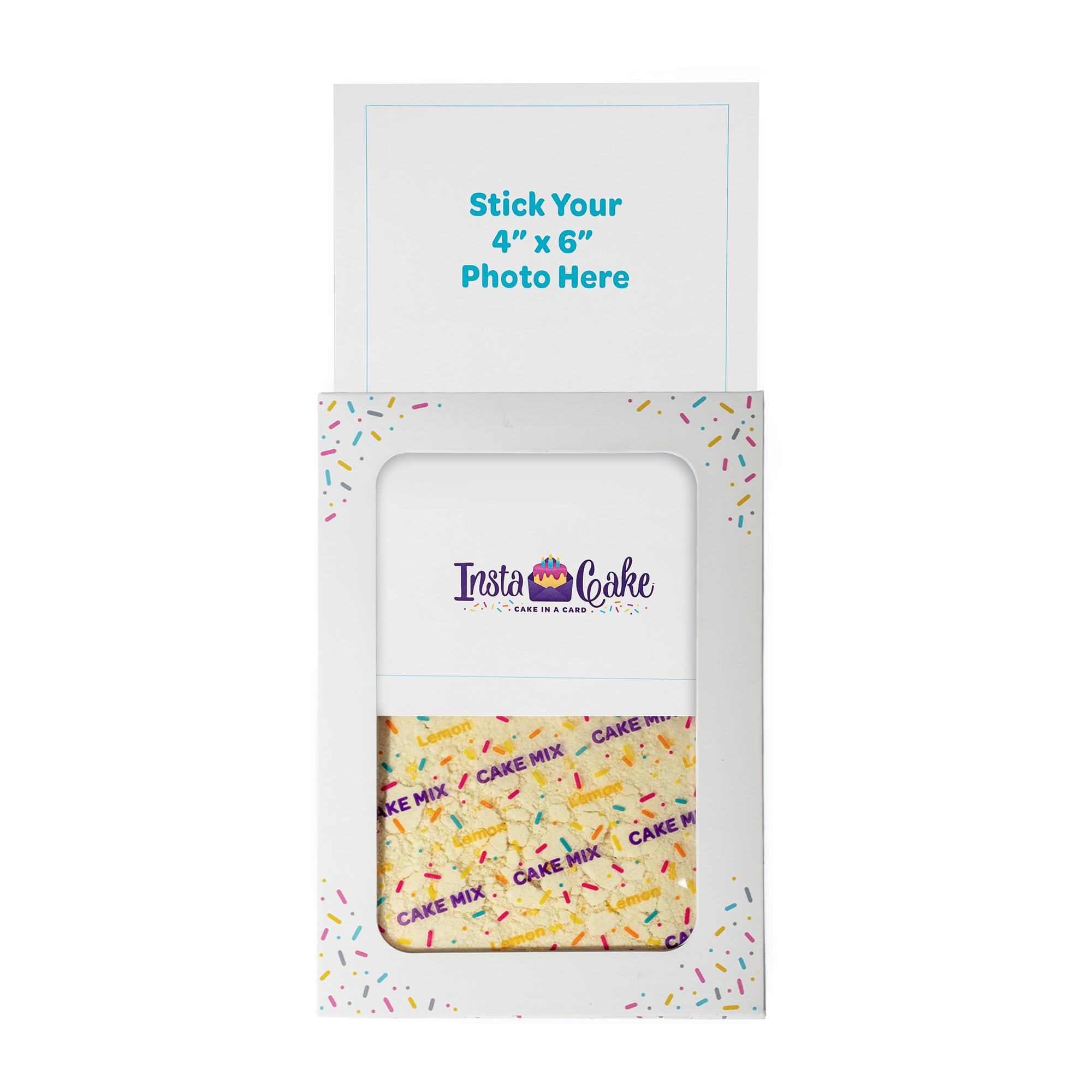 Send a greeting card that turns into a celebration cake in minutes—just add water and your favorite photo. 5