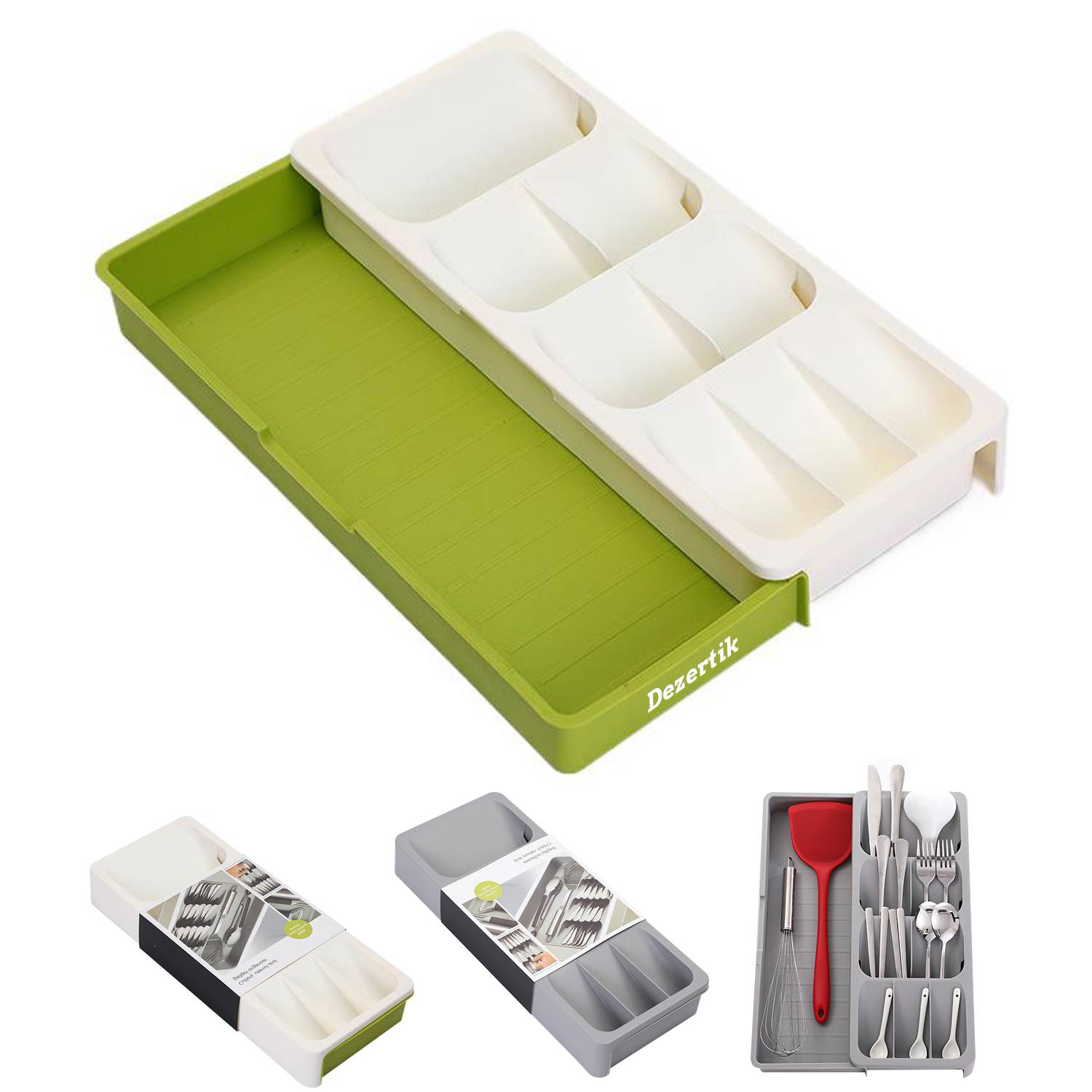 Multifunctional medium cutlery storage box 5