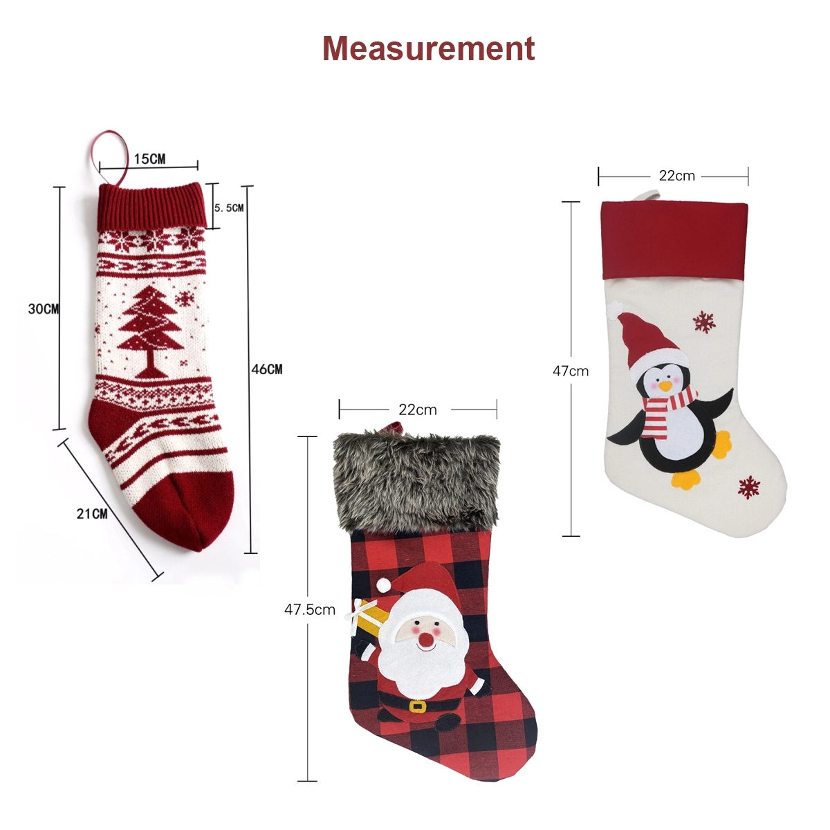 Christmas Hanging Lovely Stocking Bag 3