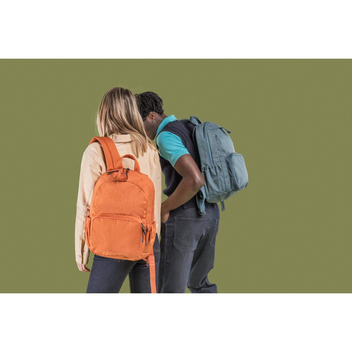 TUCANO® - Italy BIT Recycled Military Style Business Backpack 8