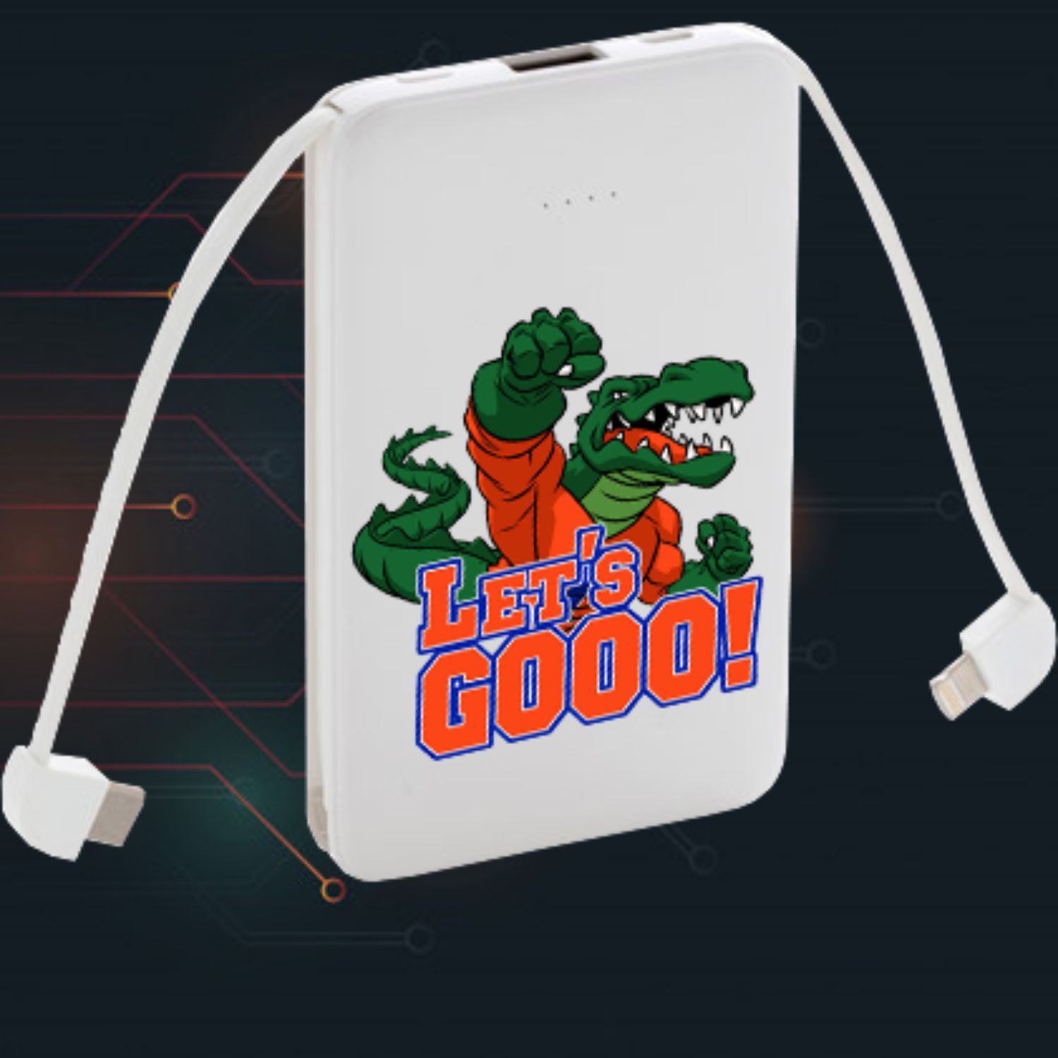 Slim 5000 mAh Power Bank w/ Custom Full Color Imprint 2