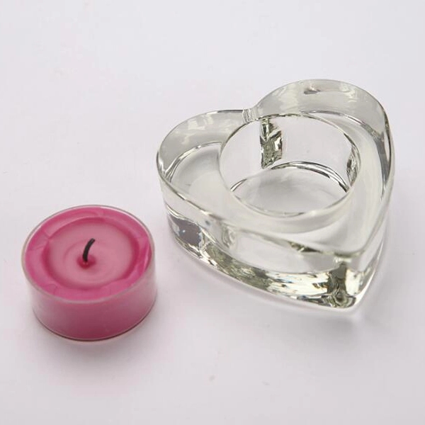 Heart Shaped Crystal Candle Holder 4