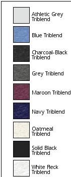 BELLA+CANVAS Unisex Triblend Short Sleeve V-Neck Te. BC3415 32