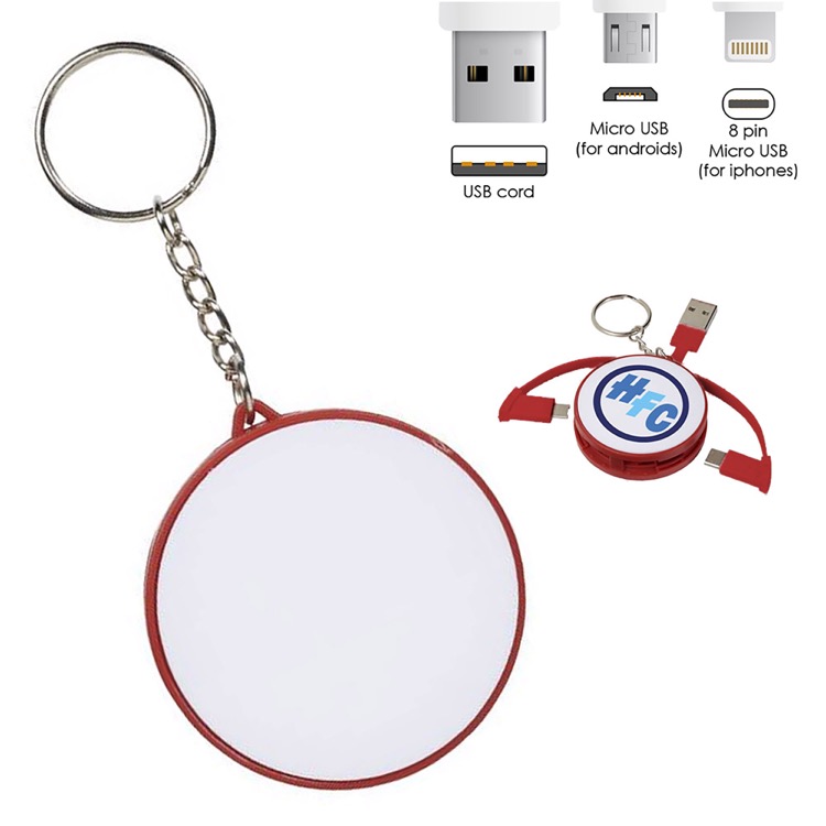 Charging Cable Key Ring 7