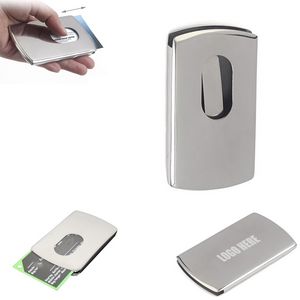 Stainless Steel Business Card Case 3