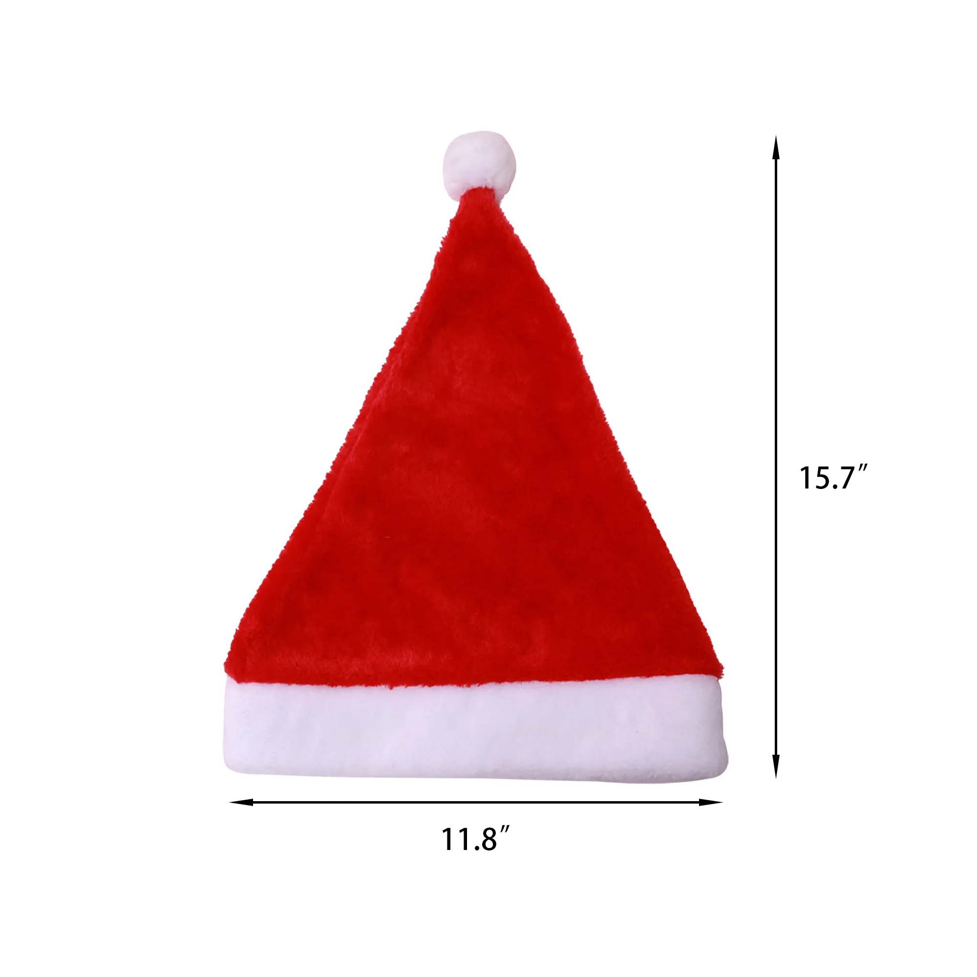 Deluxe Christmas Plush Hat 2