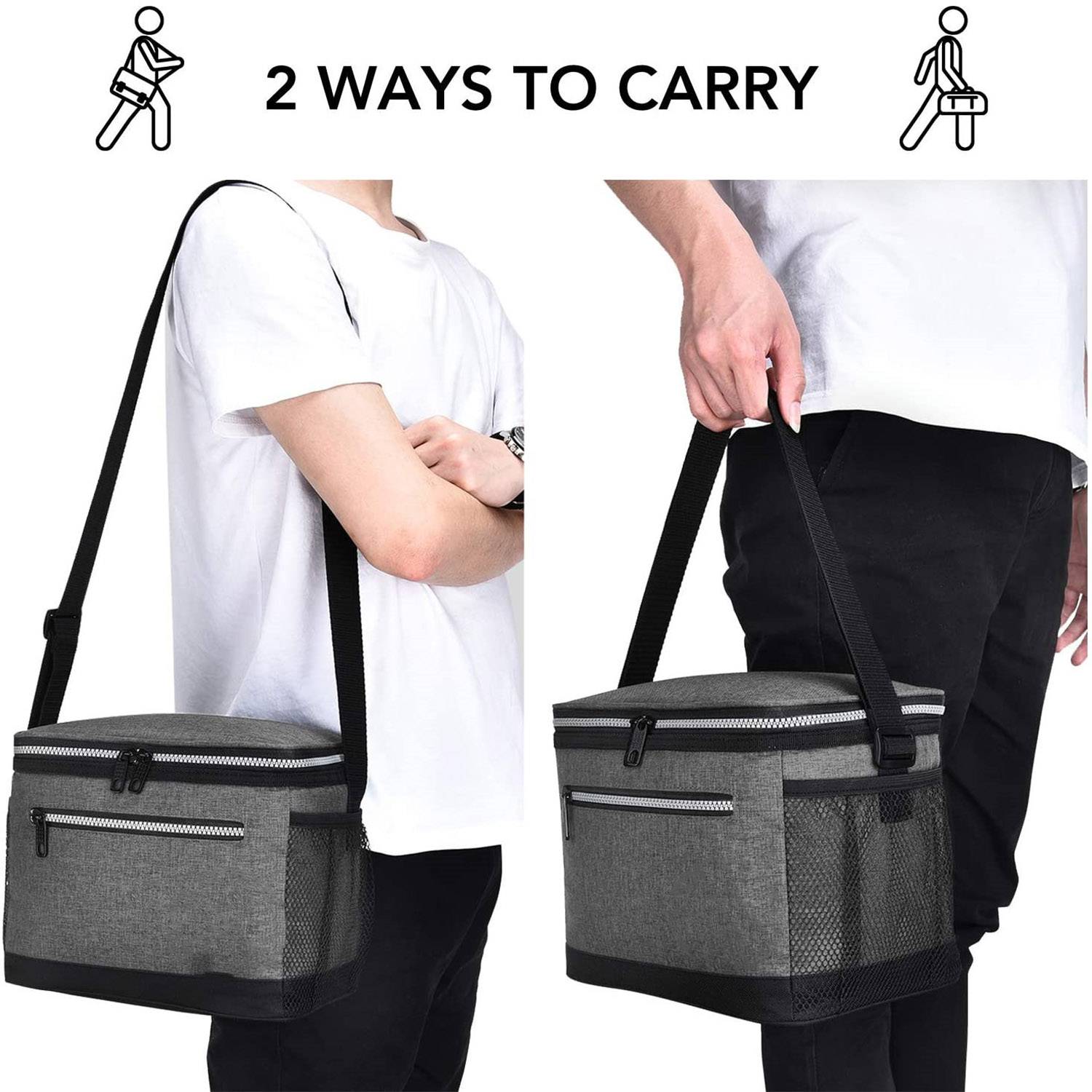 Crossbody Lunch Bag Box Cooler 2