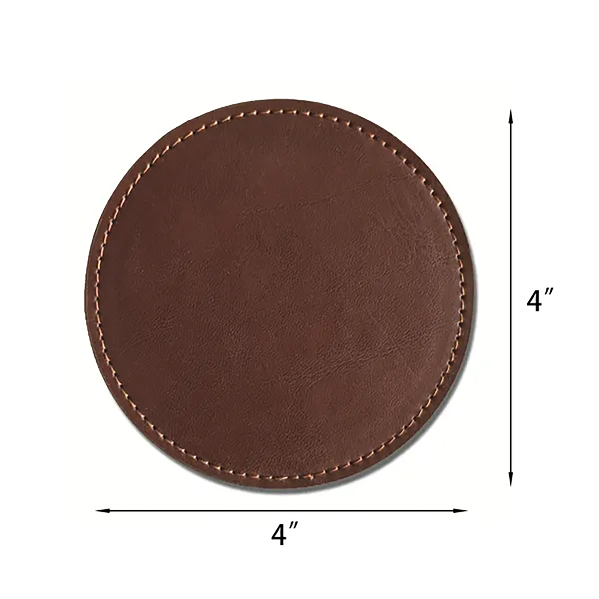 Leather Insulated Bar Mat Coasters for Restaurants MOQ 50 3