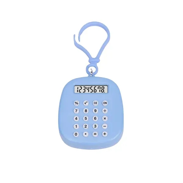 Mini Calculator Keychain with Maze Puzzle Key Ring 4