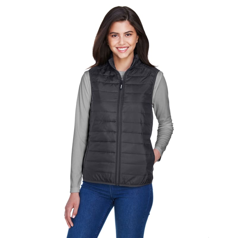 CORE365 Ladies' Prevail Packable Puffer Vest 8