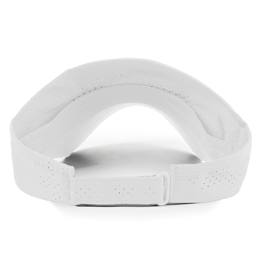 Stock Solid Color Perforated Polyester Visor 31