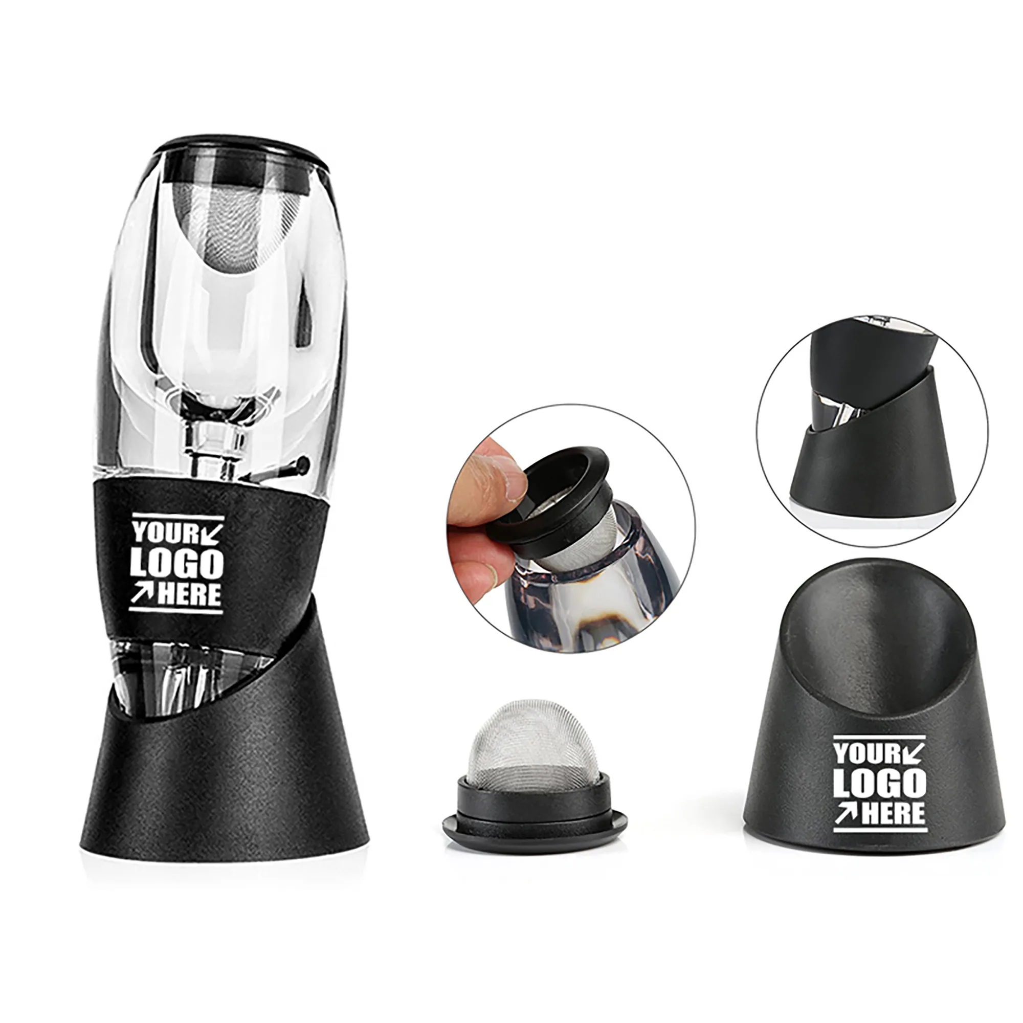 Wine Aerator Magic Decanter With Stand 2
