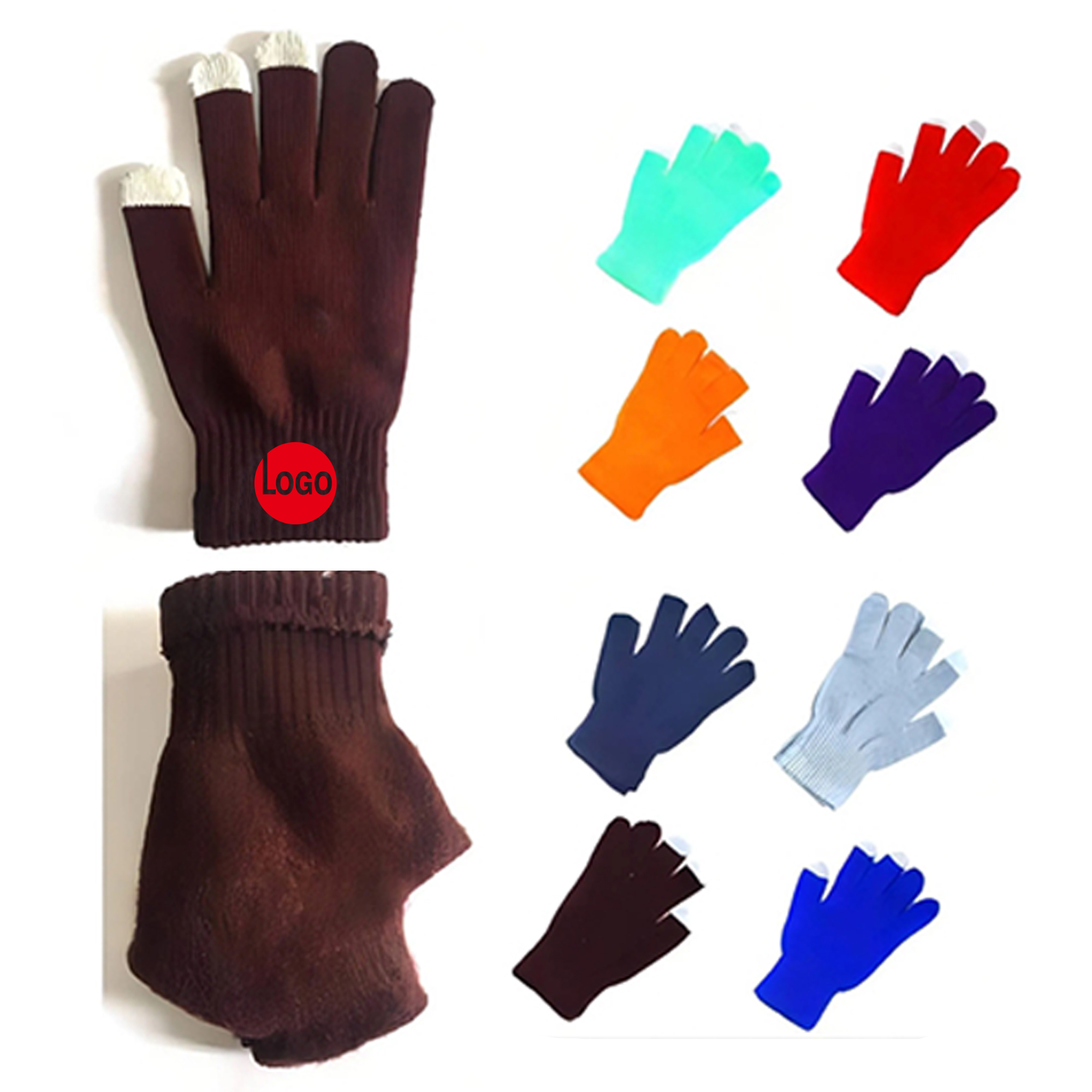 Sensitive Full Color Touchscreen Gloves 3