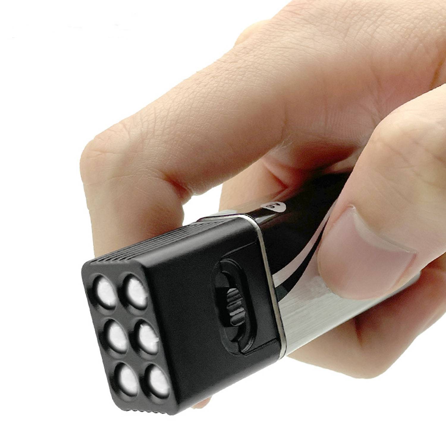 Mini Aluminum Zoom Flashlight – Portable & Emergency-Ready 5
