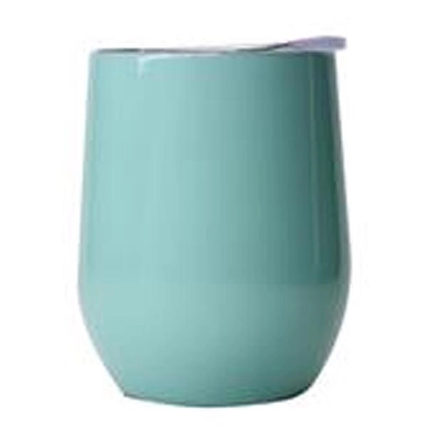 Insulated Egg Shaped Drinking Mug 12Oz 6