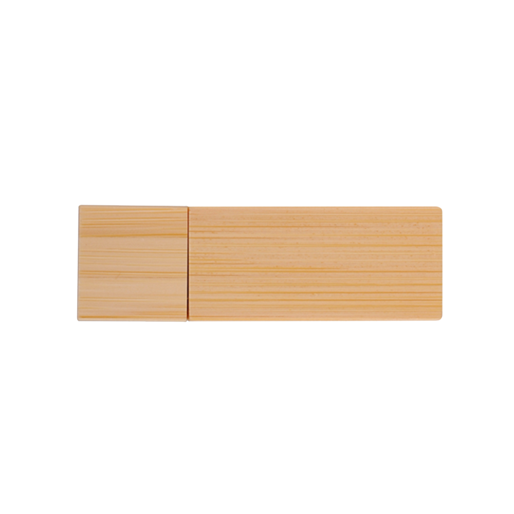 Elburn Ecru Bamboo Flash Drive