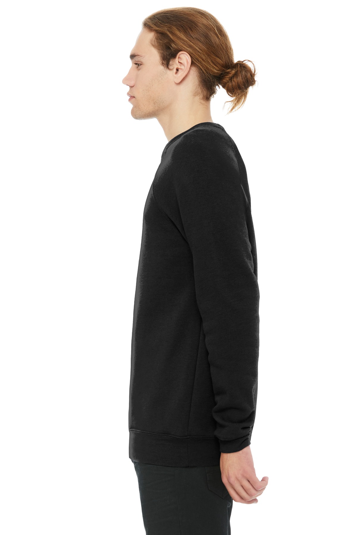 BELLA+CANVAS Unisex Sponge Fleece Raglan Sweatshirt. BC3901 47