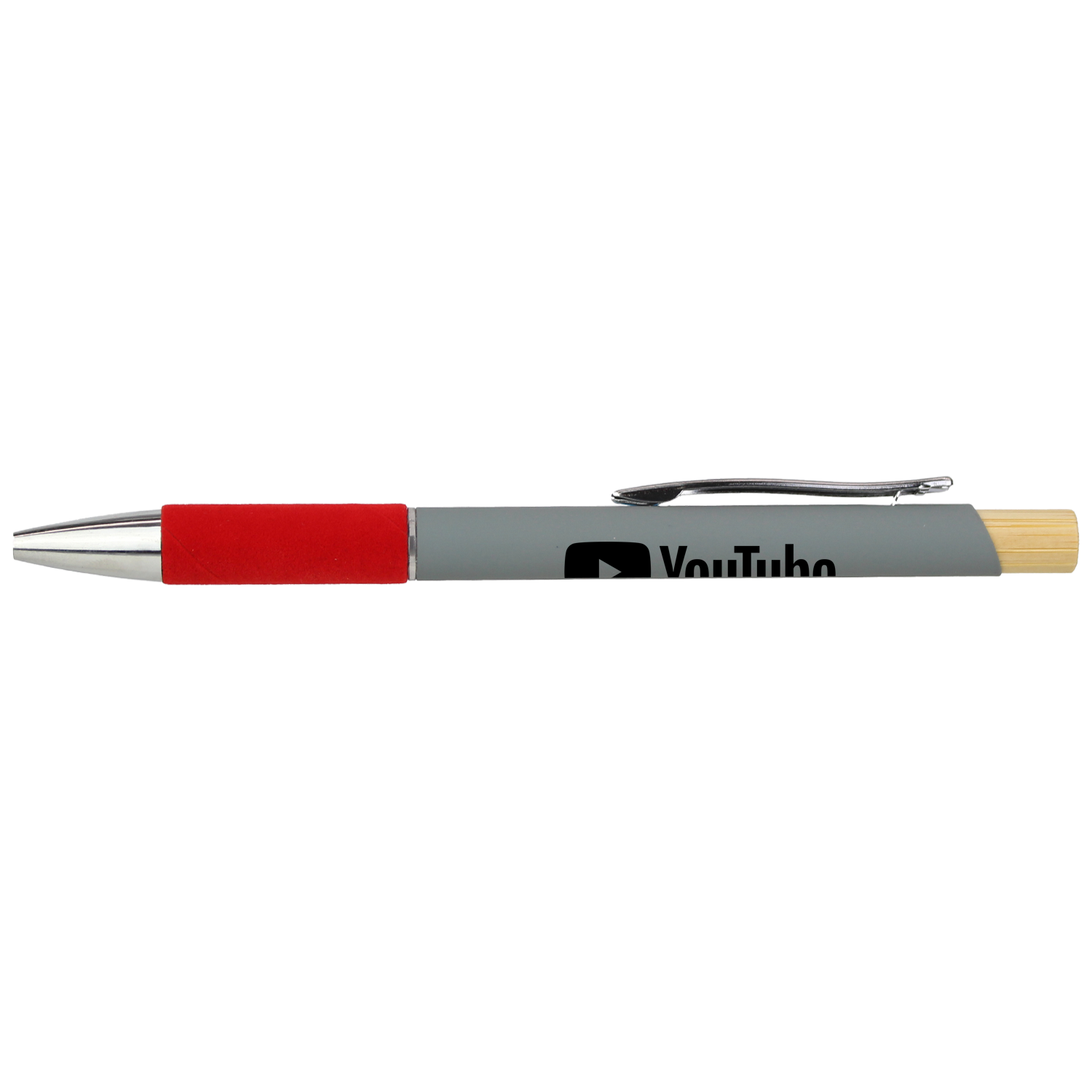 Recycled Aluminum Pen Featuring a Velvet Grip 3