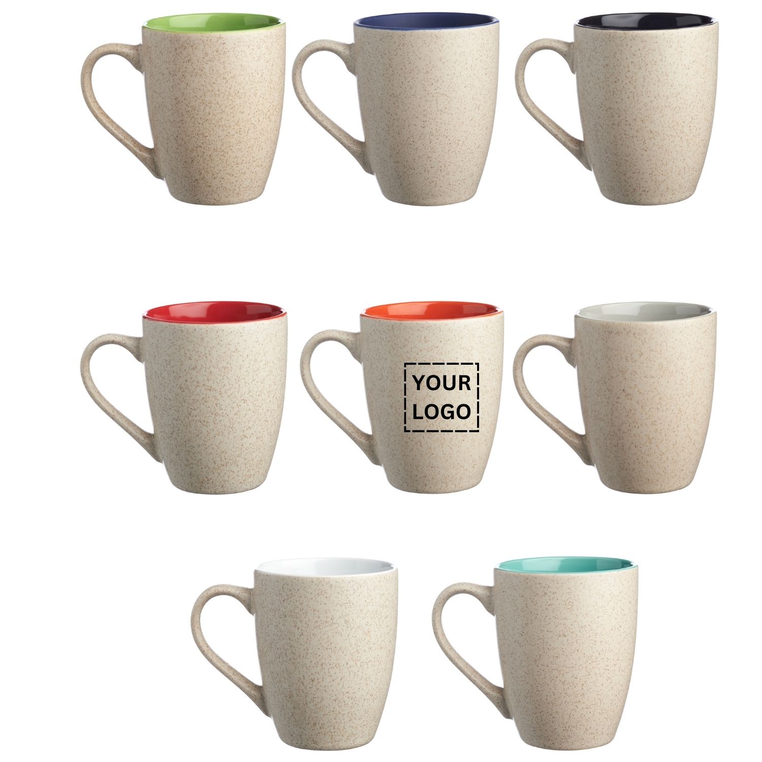 Two-Tone Coffee Mug, 10 oz. 6