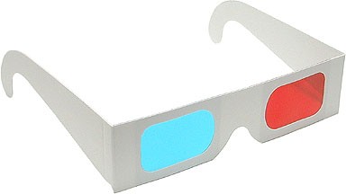 3D Glasses Red/Cyan Lenses - Retail Displays 4