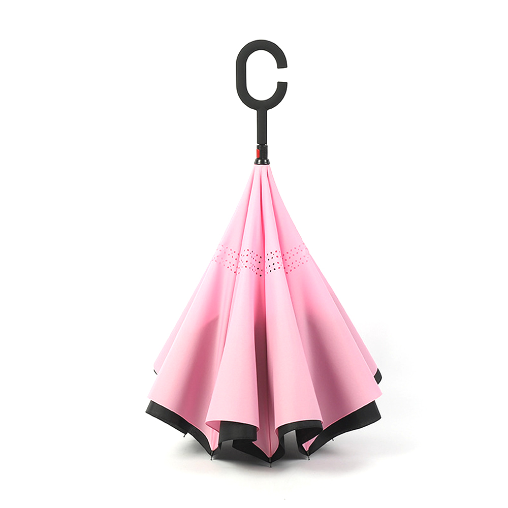 Double-Layer High-Density Impact Cloth Inverted Umbrella 3