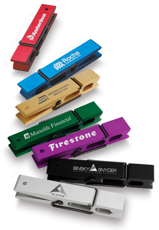 Aluminum Giant Message Clip - Metal 2