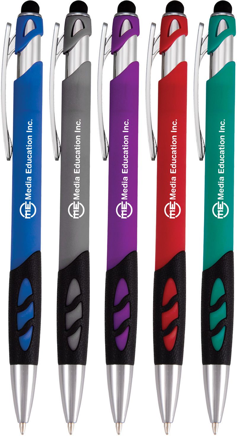 NAVISTAR SOFTEX STYLUS CELLO WRAPPED PEN 8