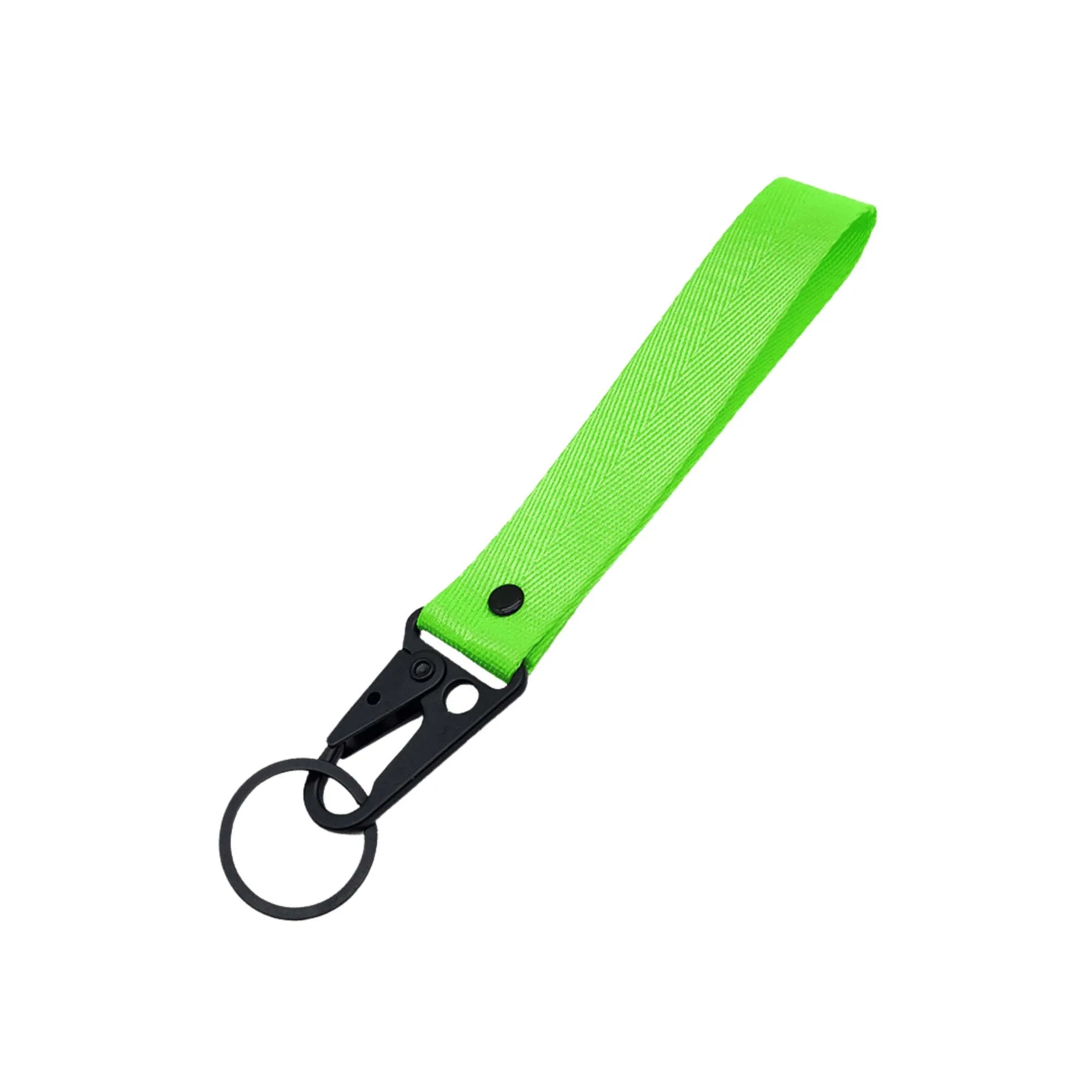 Sublimation Logo Polyester Keychain Lanyard with Buckle 6